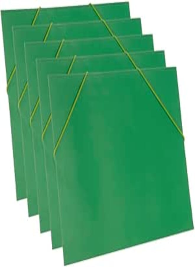 3A Cardboard Appreciation Certificate Holder 23X32cm Set Of 5 Pieces - Green 4161-2
